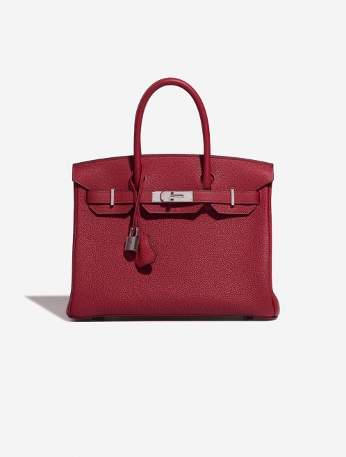 Hermès Birkin 30 Rubis Front  | Sell your designer bag on Saclab.com
