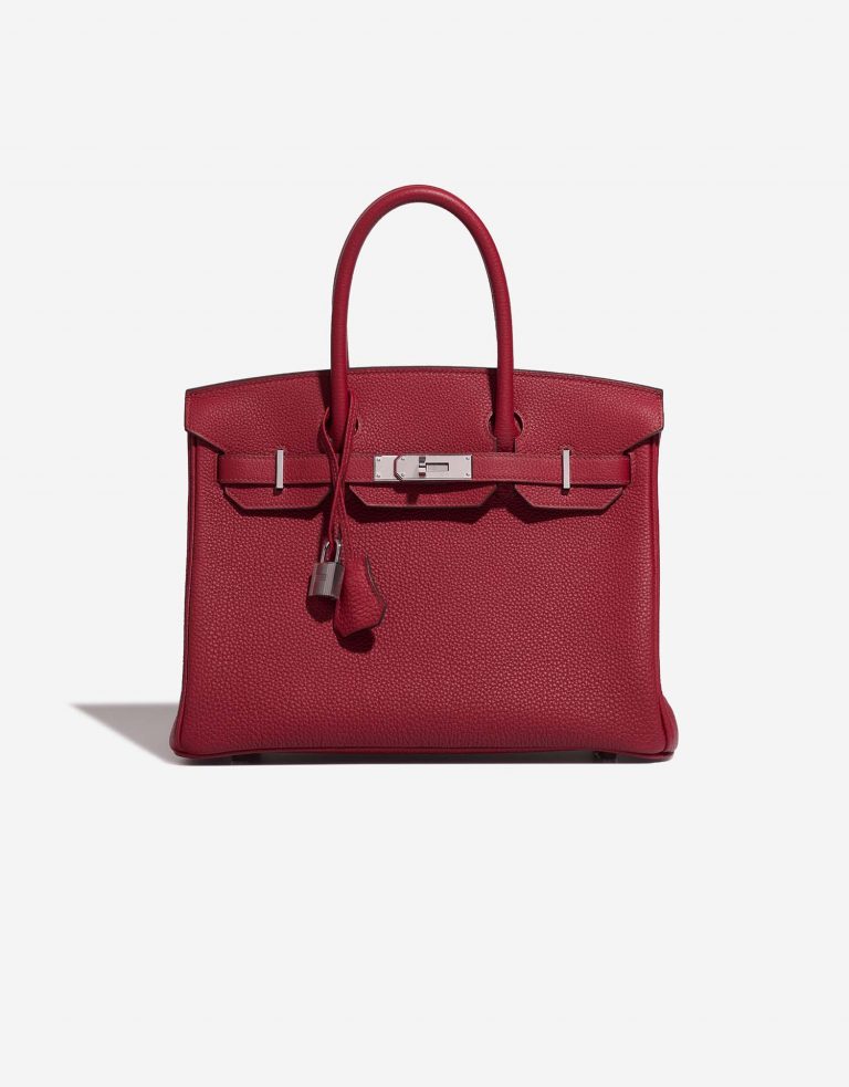 Hermès Birkin 30 Rubis Front  | Sell your designer bag on Saclab.com