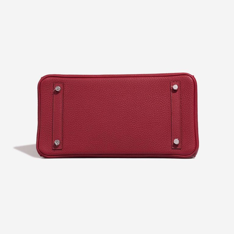 Hermès Birkin 30 Rubis Bottom  | Sell your designer bag on Saclab.com