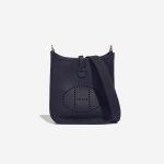 Hermès Evelyne 16 BleuNuit Front  | Sell your designer bag on Saclab.com