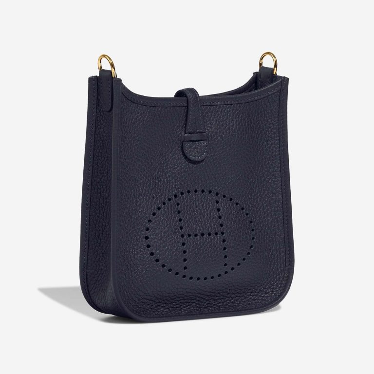 Hermès Evelyne 16 BleuNuit Side Front  | Sell your designer bag on Saclab.com
