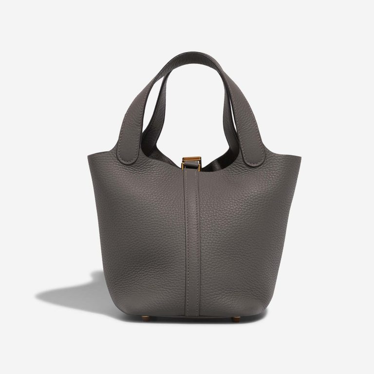 Hermès Picotin 18 GrisMeyer Back | Sell your designer bag on Saclab.com