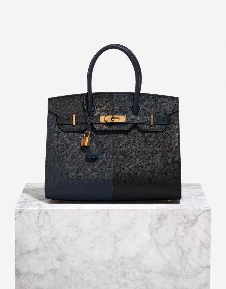 Hermès Birkin 30 BlackBlueIndigoBlueFrida 0F | Sell your designer bag on Saclab.com