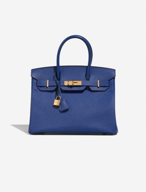 Hermès Birkin 30 BleuElectrique Front  | Sell your designer bag on Saclab.com