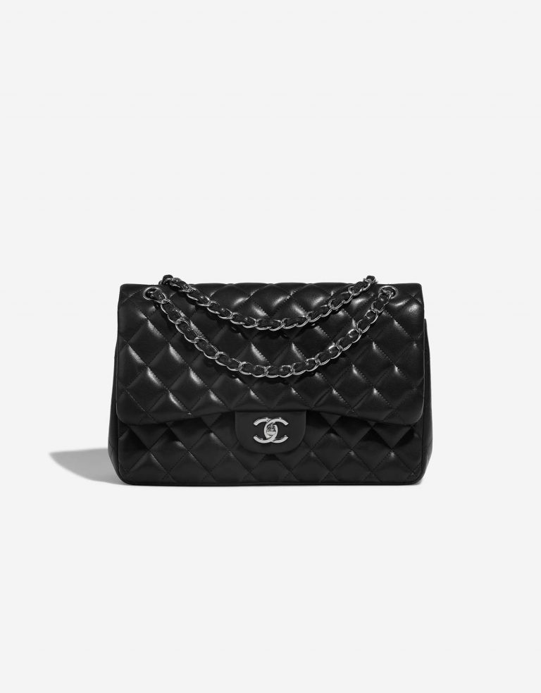Chanel Timeless Jumbo Black Front  | Sell your designer bag on Saclab.com