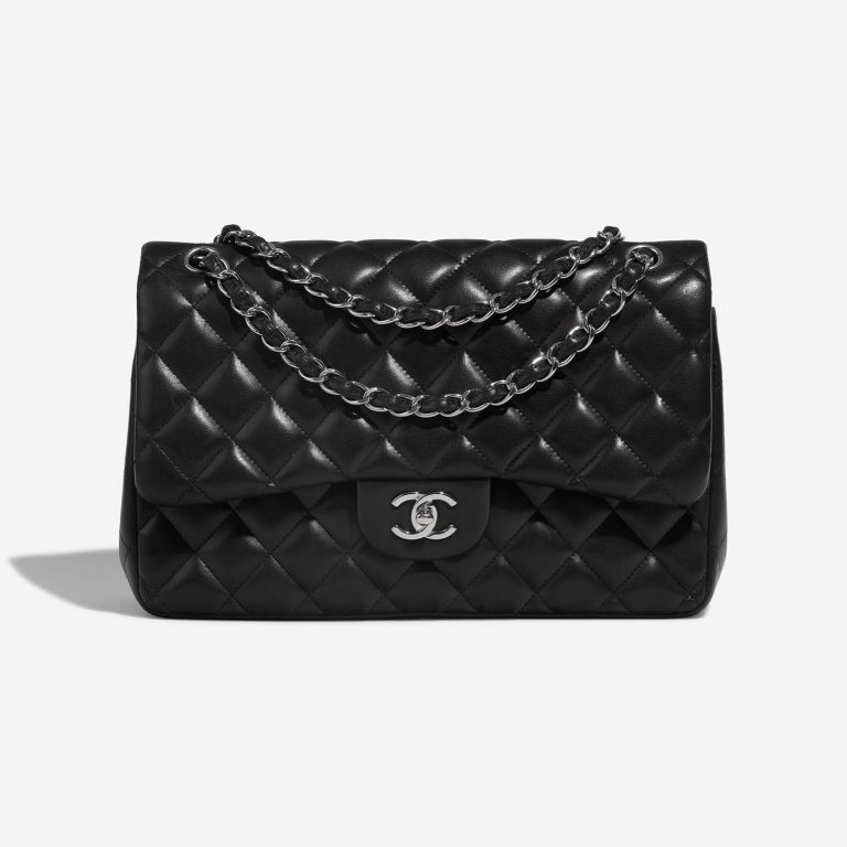 Chanel Timeless Jumbo Black Front  | Sell your designer bag on Saclab.com