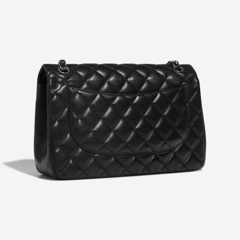 Chanel Timeless Jumbo Black Side Back | Sell your designer bag on Saclab.com