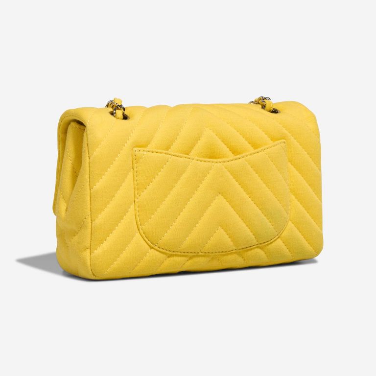 Chanel Timeless Medium Fabric Yellow | Sell your designer bag