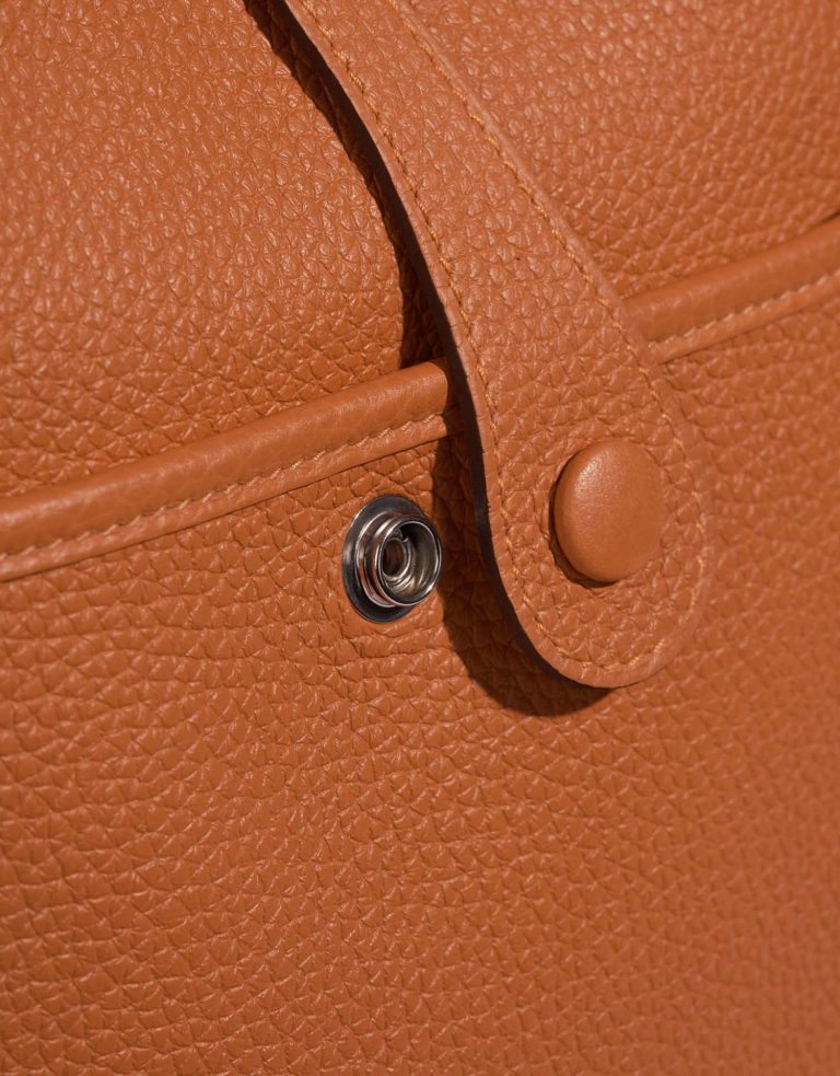 Hermès Evelyne 29 Orange Closing System  | Sell your designer bag on Saclab.com