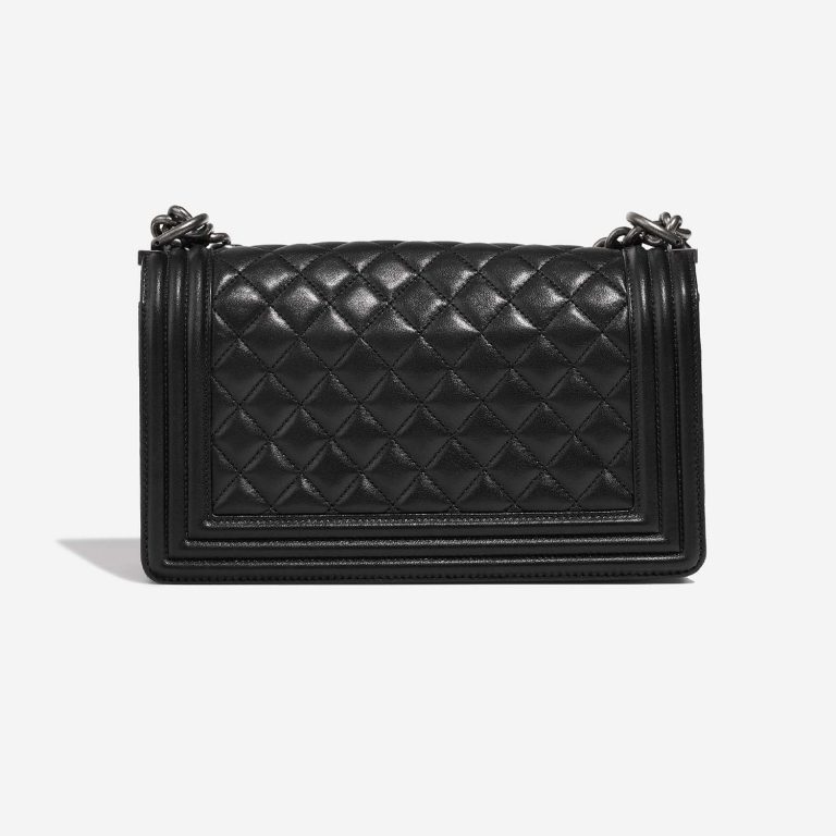 Chanel Boy OldMedium Black Back  | Sell your designer bag on Saclab.com