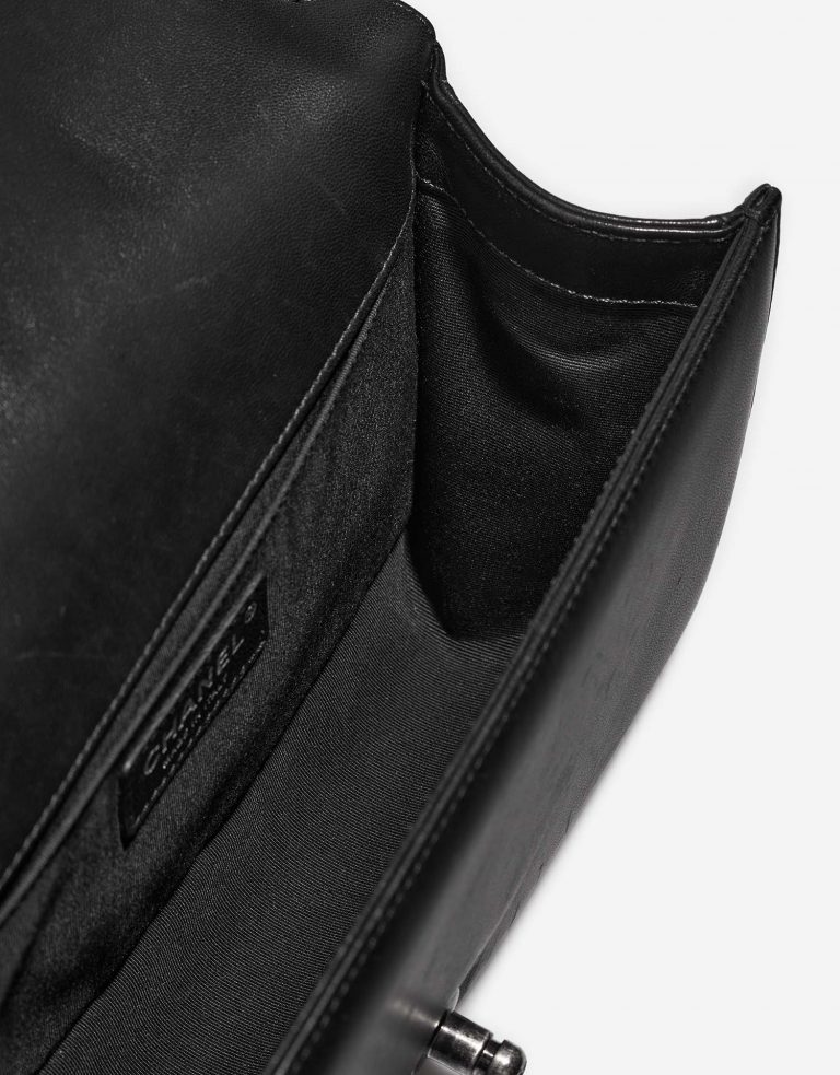 Chanel Boy OldMedium Black Inside  | Sell your designer bag on Saclab.com