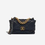 Chanel 19 Large Navy Front  | Sell your designer bag on Saclab.com