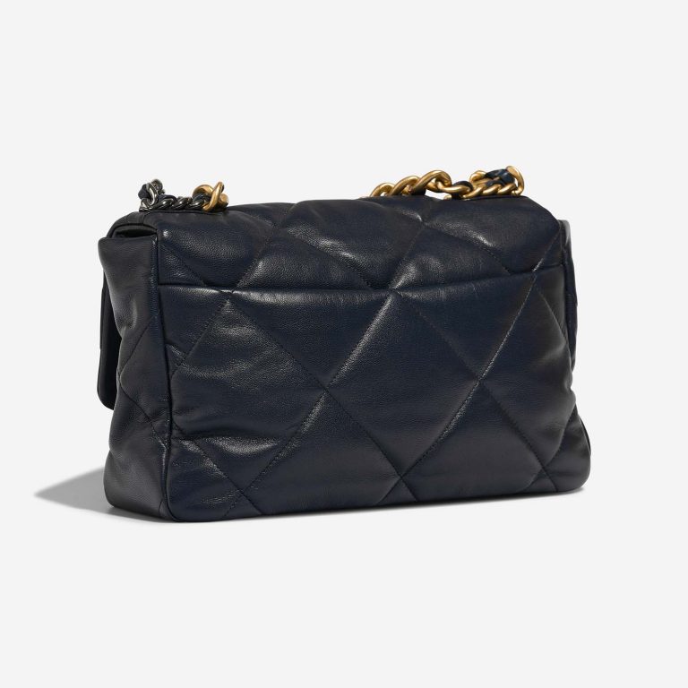 Chanel 19 Large Navy Side Back | Sell your designer bag on Saclab.com