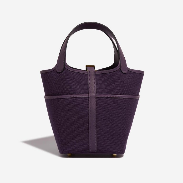 Hermès Picotin 18 Raisin-Cassis Back  | Sell your designer bag on Saclab.com