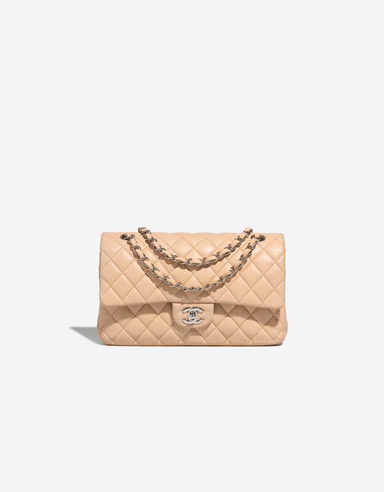 Chanel Timeless Medium Beige Front  | Sell your designer bag on Saclab.com