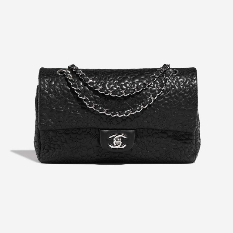 Chanel Timeless Medium Black Front  S | Sell your designer bag on Saclab.com