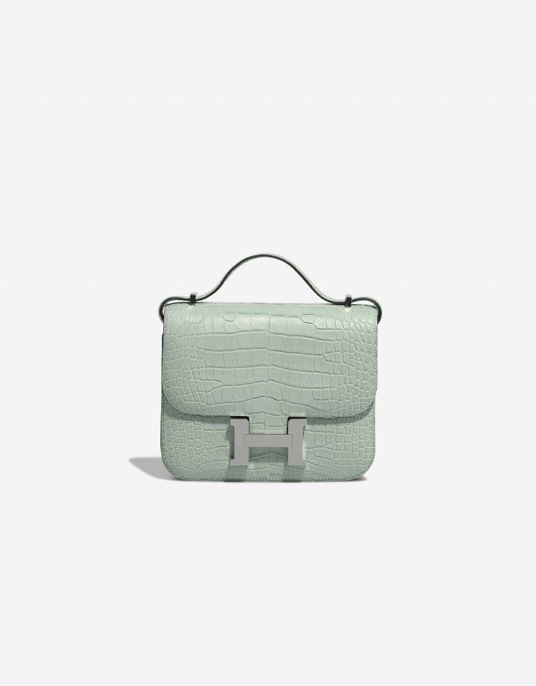 Hermès Constance 18 VertD'Eeau Front  | Sell your designer bag on Saclab.com