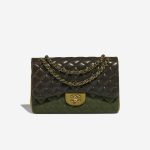 Chanel Timeless Jumbo Green Front  | Sell your designer bag on Saclab.com