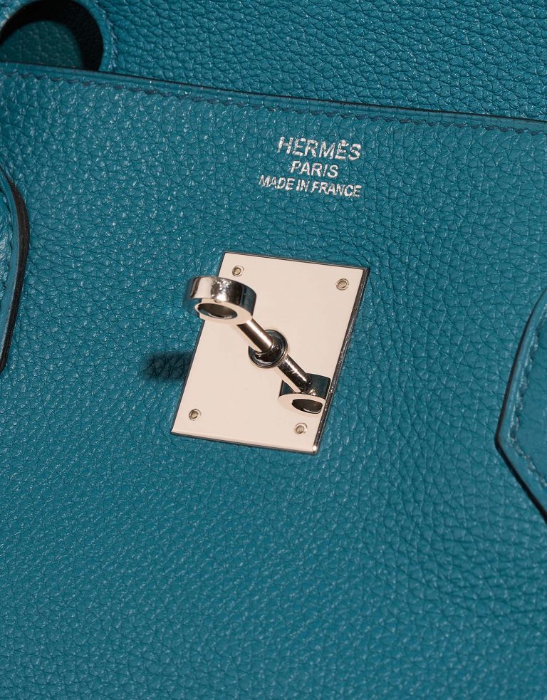 Hermès Birkin 40 Cobalt Logo  | Sell your designer bag on Saclab.com