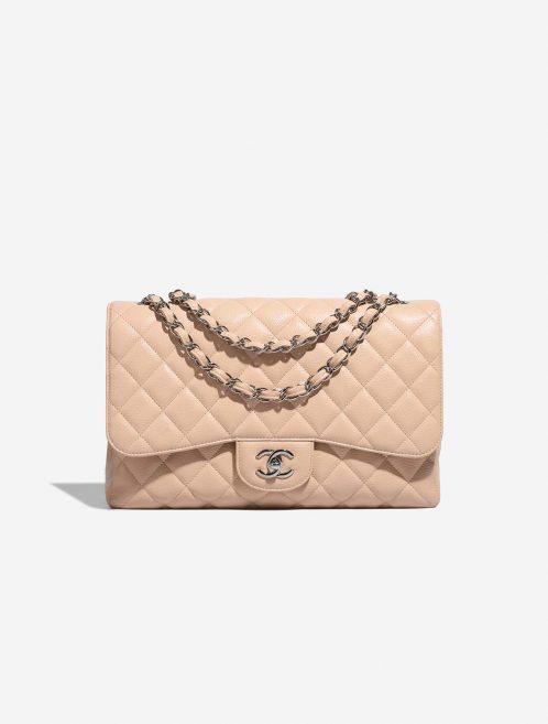 Chanel Timeless Jumbo Beige Front  | Sell your designer bag on Saclab.com