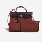 Hermès Herbag 31 Sienne-Ebene Front  | Sell your designer bag on Saclab.com