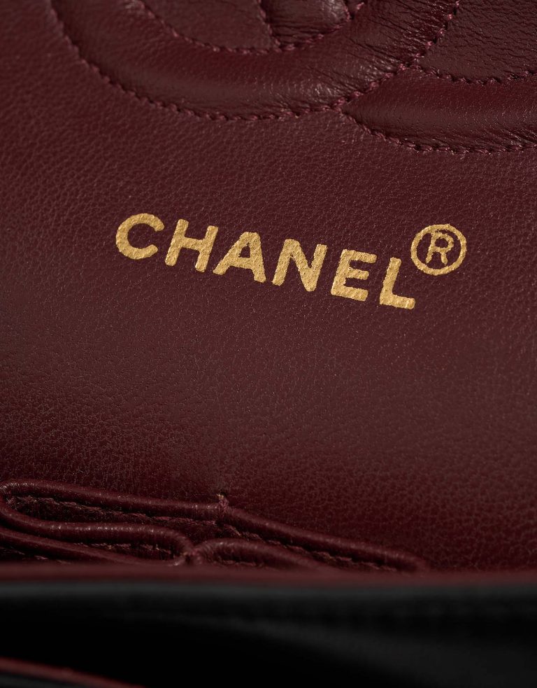 Chanel Timeless Medium Black Logo  | Sell your designer bag on Saclab.com