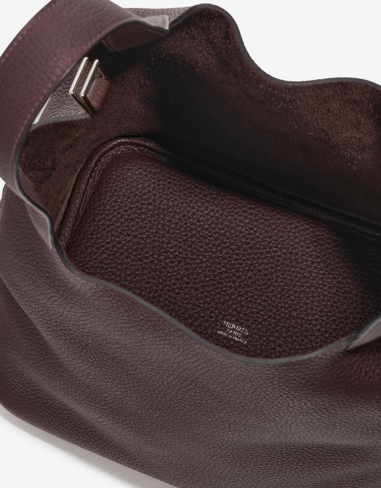 Hermès Picotin 22 RougeSellier Inside  | Sell your designer bag on Saclab.com