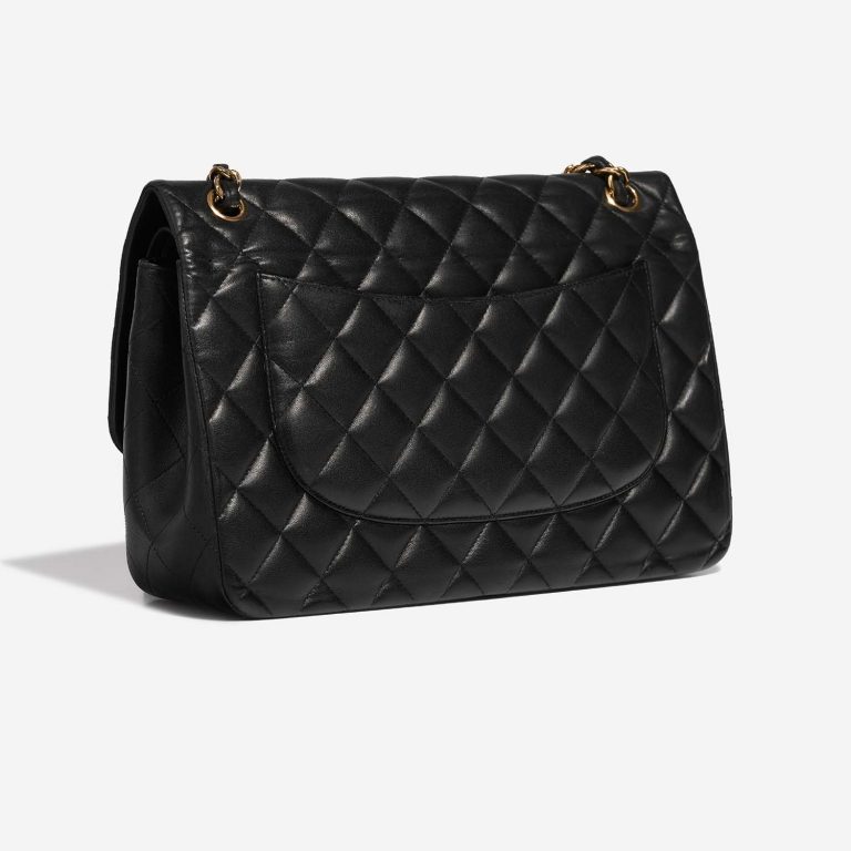 Chanel Timeless Jumbo Black Side Back | Sell your designer bag on Saclab.com