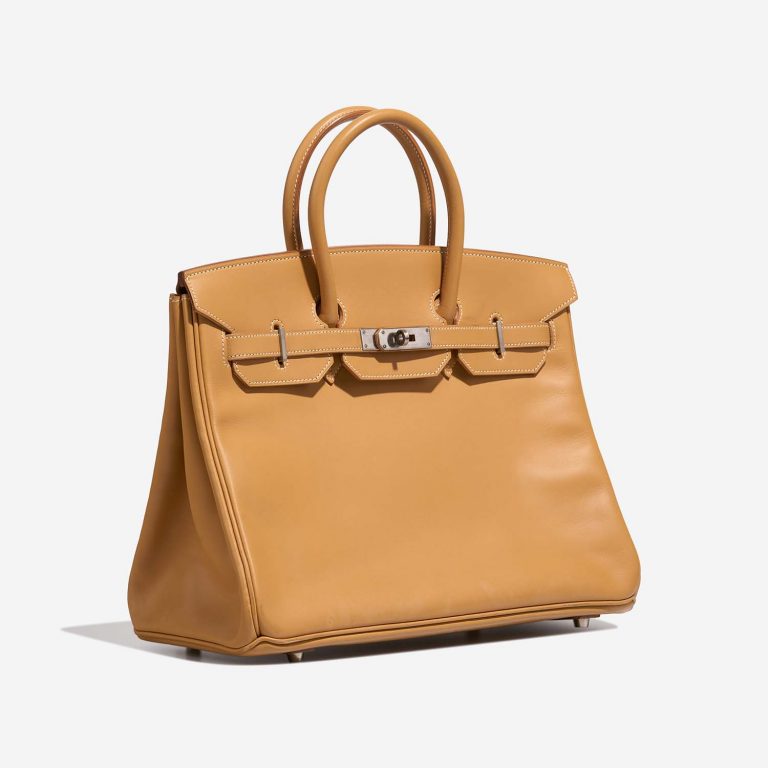 Hermès Birkin 35 Naturel Side Front  | Sell your designer bag on Saclab.com