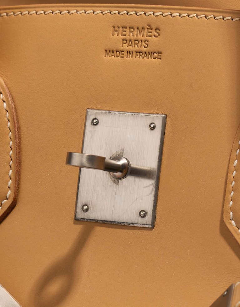 Hermès Birkin 35 Naturel Logo  | Sell your designer bag on Saclab.com