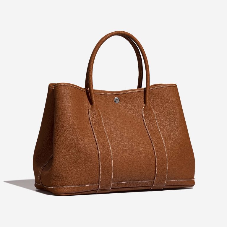 Hermès GardenParty 36 Gold Side Front  | Sell your designer bag on Saclab.com