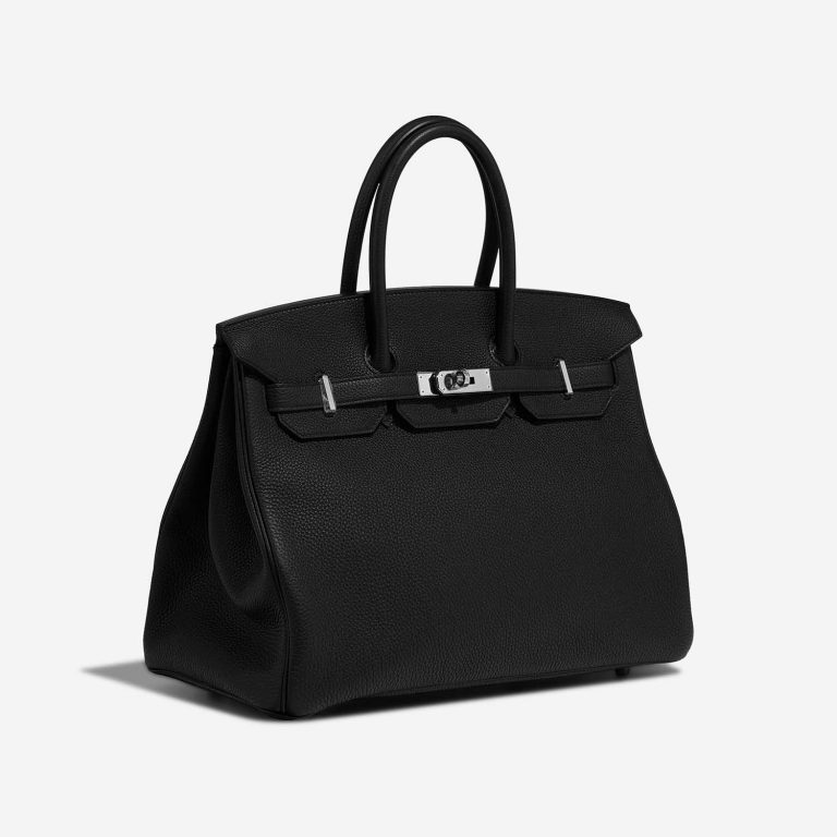 Hermès Birkin 35 Black Side Front  | Sell your designer bag on Saclab.com