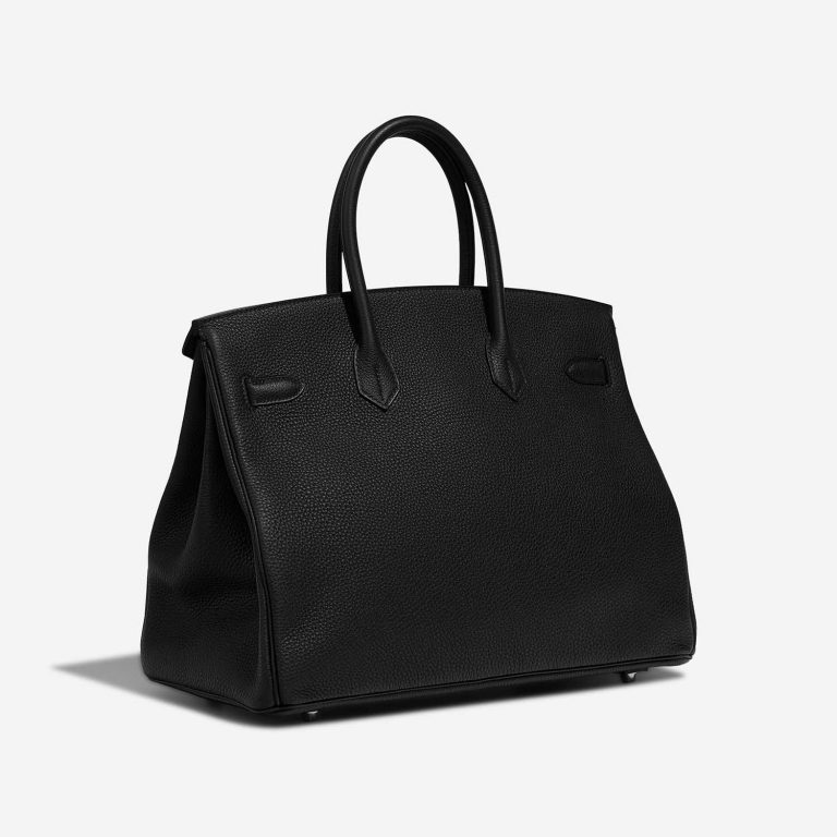 Hermès Birkin 35 Black Side Back | Sell your designer bag on Saclab.com