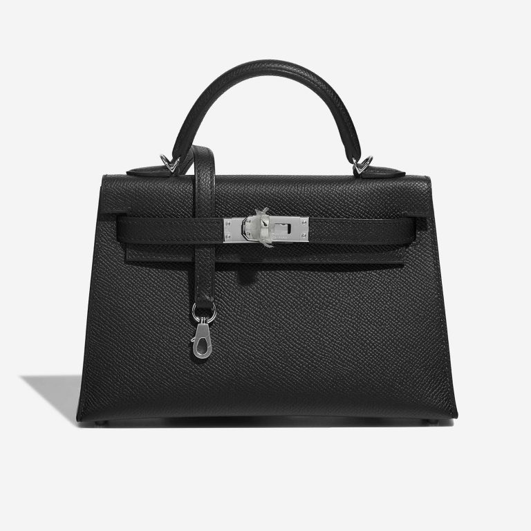 Pre-owned Hermès bag Kelly HSS Mini Epsom Black / Malachite Black, Blue, Green, Multicolour | Sell your designer bag on Saclab.com