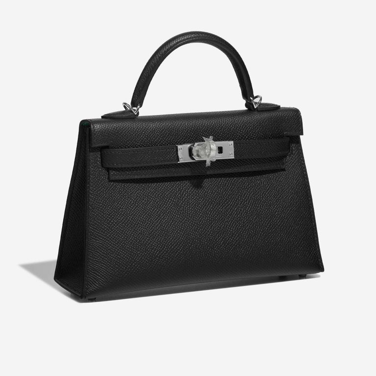 Pre-owned Hermès bag Kelly HSS Mini Epsom Black / Malachite Black, Blue, Green, Multicolour | Sell your designer bag on Saclab.com