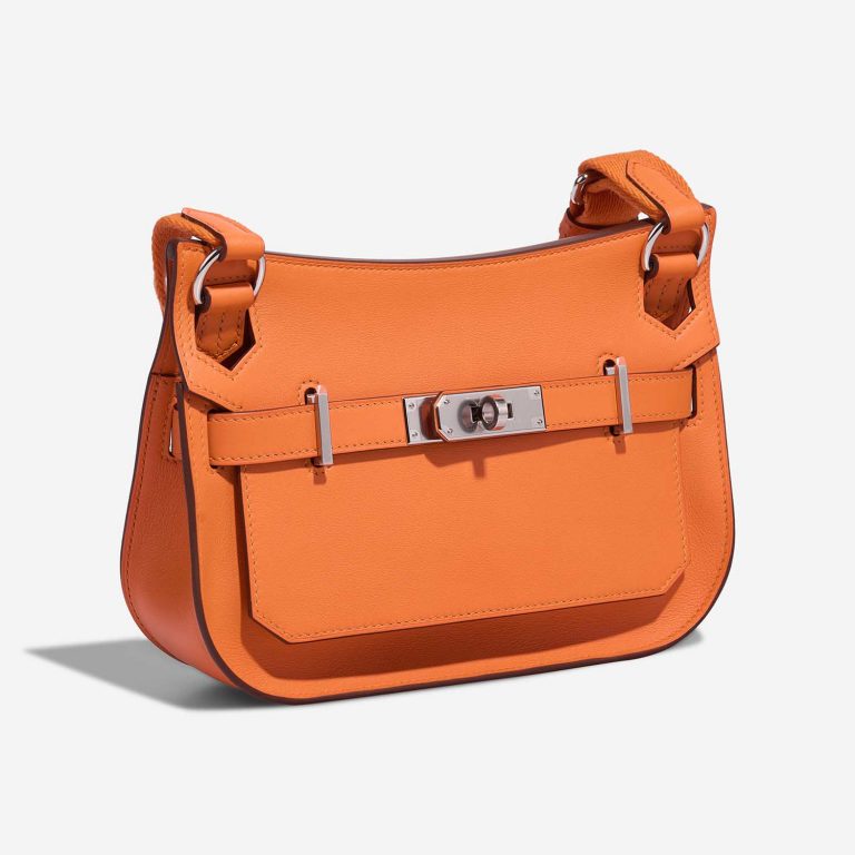 Hermès Jypsiere Mini OrangeH Side Front  | Sell your designer bag on Saclab.com