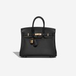 Hermès Birkin HSS 25 Swift Black / Bleu de France Front | Sell your designer bag