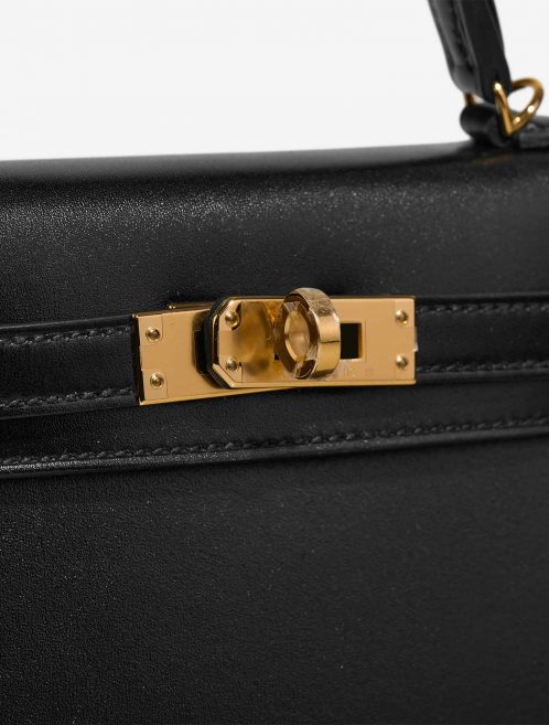 Hermès Kelly Mini Black Closing System  | Sell your designer bag on Saclab.com