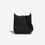 Hermès Evelyne 16 Black Front  | Sell your designer bag on Saclab.com