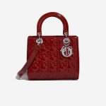 Dior LadyDior Medium Red Front  | Sell your designer bag on Saclab.com