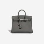 Hermès Birkin 25 VertAmande Front  | Sell your designer bag on Saclab.com