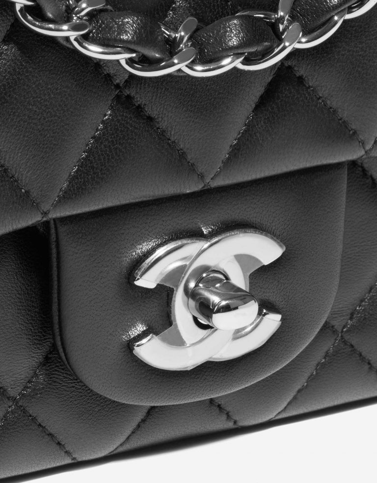 Chanel Timeless MiniRectangular Black Closing System  | Sell your designer bag on Saclab.com