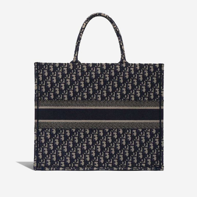 Dior BookTote Large Bleu Back  | Sell your designer bag on Saclab.com