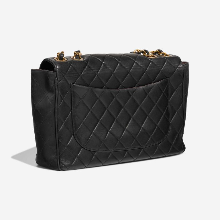 Chanel Timeless Jumbo Black Side Back | Sell your designer bag on Saclab.com