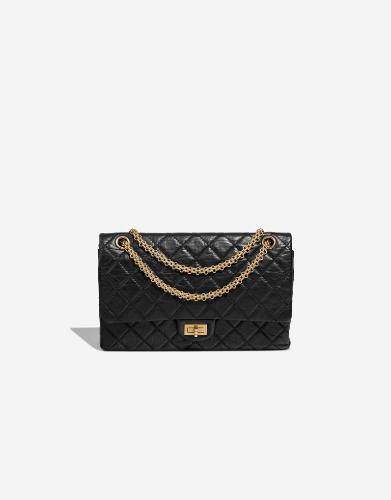 Chanel 255 226 Black Front  | Sell your designer bag on Saclab.com