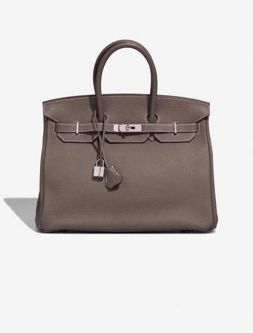 Hermès Birkin 35 Etoupe Front  | Sell your designer bag on Saclab.com