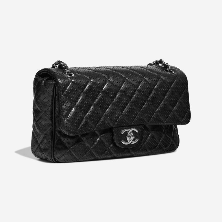 Chanel Timeless Jumbo Black Side Front  | Sell your designer bag on Saclab.com