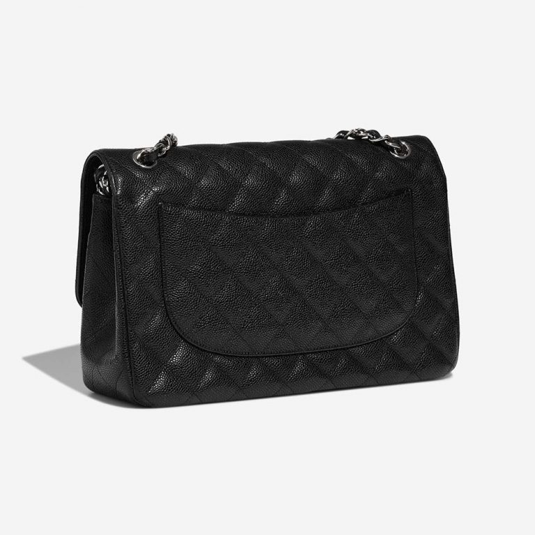 Chanel Timeless Jumbo Black Side Back | Sell your designer bag on Saclab.com
