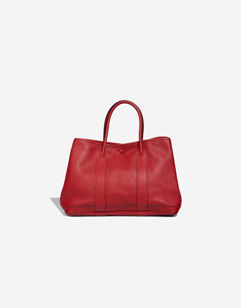 Hermès Garden Party 30 Evercolor Rouge Vif Front | Sell your designer bag