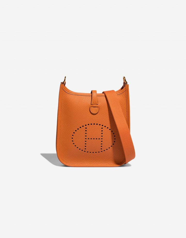 Hermès Evelyne 16 Orange Front  | Sell your designer bag on Saclab.com